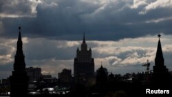 Здание МИД РФ в Москве