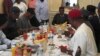 Nigeria's President Muhammadu Buhari receives a delegation of the All Progressives Congress (APC) party in Abuja House in London, Britain, July 23, 2017.