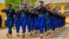 Mata 'yan Civil Defence suna atisaye (Facebook/NSCDC)