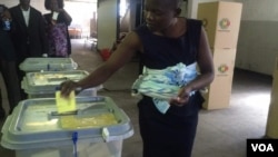 Omunye wabantu abavote kukhetho olusanda kwedlula.