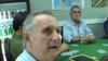 Greeks in Baltimore, Maryland discuss the Greek financial crisis