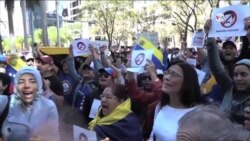 Venezolanos en Miami protestaron contra Maduro