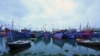 FILE - Fishing boats are docked in Tho Quang port, Danang, Vietnam. 