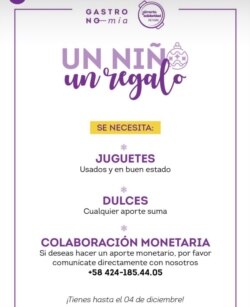 Varias iniciativas en Venzuela buscan dar alegría a niños durante las fiestas de fin de año [Foto: Cortesía]