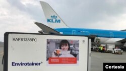 A Colombia solo han llegado vacunas de las farmacéuticas Pfizer y Sinovac. [Foto cortesía presidencia Colombia].