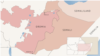 A map of Ethiopia’s Oromia and Somali regions