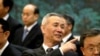 中国国家主席习近平的经济智囊刘鹤参加中国和越南的签约仪式 (2017年5月11日)
