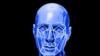 La imagen muestra un rostro humano con las líneas que se usan para encontrar un individuo entre los millones almamcenados en las bases de datos públicas y privadas. [Archivo]