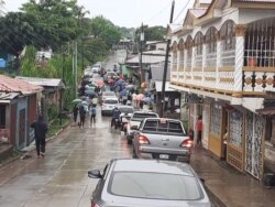 :n Nicaragua dan el último adiós al periodista Segio León Correa, en Nicaragua, el 14 de junio de 2020. [Cortesía]