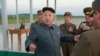 2014年8月28日朝鲜领导人金正恩指挥军演
